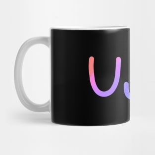 UwU Rainbow Gradient Mug